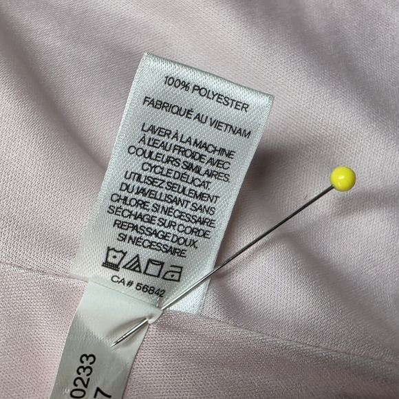 EXPRESS Chiffonn Pink and Red Sleeveless Dress Size Large - Picture 10 of 10